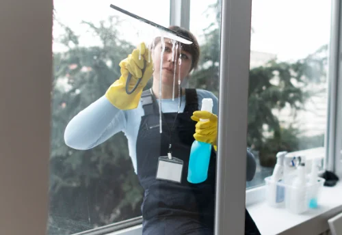 Nettoyage de vitres intérieures et extérieures à Champsac